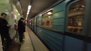 Путеизмеритель Еж3 на станции Бульвар Дмитрия Донского