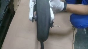 Заполнение TYRFIL электросамокатов на пневматических шинах