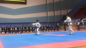 Мужчины, 4 ДАН, Финал (Камбоджа vs КНДР). Чемпионат Мира 2017