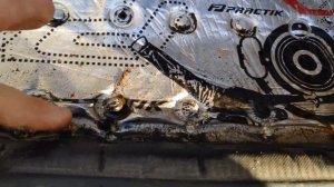 Вода в порогах Спринтер. Борьба с водой в авто!