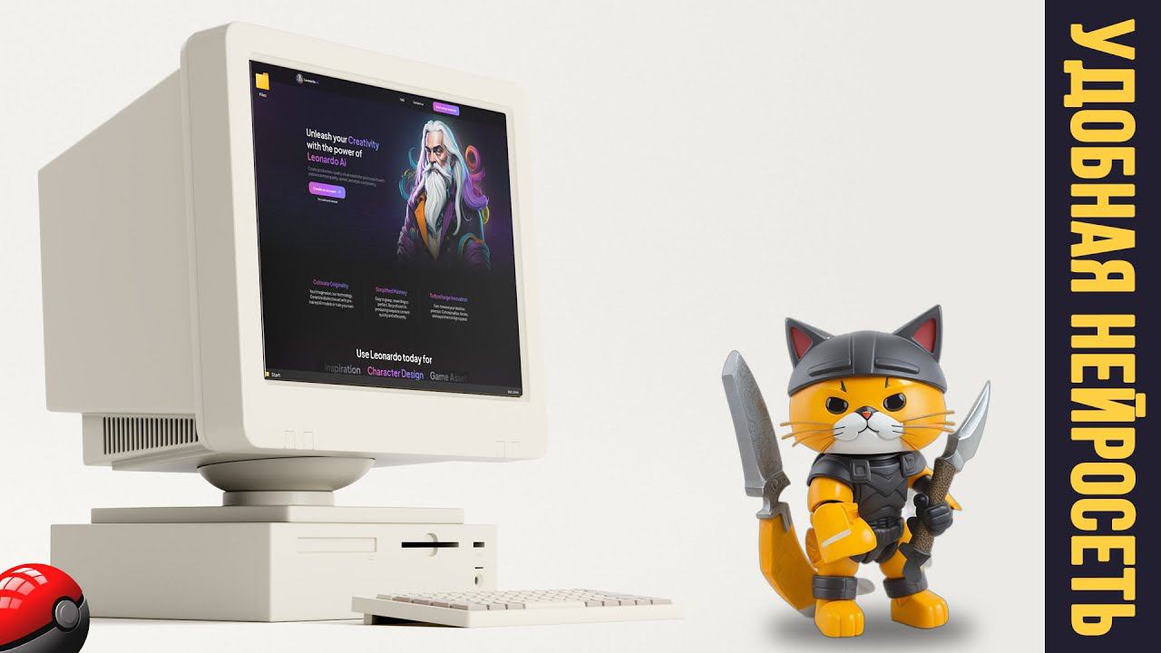 Удобная нейросеть без чатов и видеокарт Leonardo AI смотреть онлайн