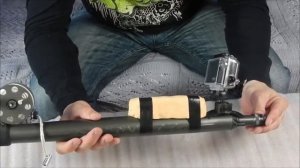 Подводная камера Крепление камеры GoPro к подводному пневматическом ружью!