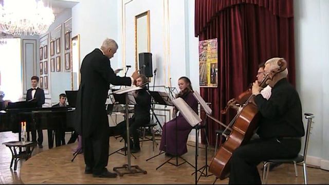 Ансамбль "ПОЛИХРОНИОН": Антон Куповец- миниатюры для струнных- "Солнечные блики" смотреть онлайн