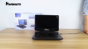 Naviskauto 12.5 Inch Portable DVD Player Video User Guide | Autojoy.com