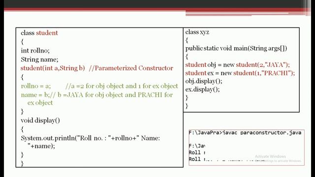 Java Constructor смотреть онлайн