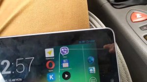 Планшет Nexus 7 в авто laguna 2 ч.1