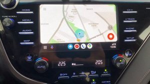 Original CarPlay and Android Auto in Toyota Camry 70 (2019-2020) . Radio Panasonic 8inch 86140-33D0