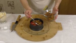 Салат из куриных сердец - необычное сочетание!