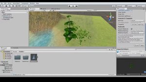 Unity 3D - Импорт моделей в Unity и её параметры(Работа с материалами,камерой и светом на сцене)