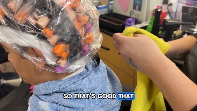 How To Make Straight Hair Wavy | Men's Perm Barber Tutorial смотреть онлайн