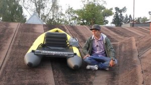 Рыболовный плот "Ондатра" А160 (обзор) \ Fishing Float Tube