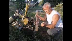 Приспособление для копки чеснока мотоблоком