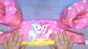 Обзор Отзыв EasySwim  Жилет с нарукавниками для плавания Танцующие пони ненадувной