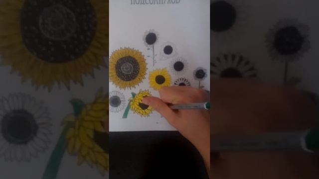 НАРИСУЙ...? Подсолнечник|Nelly's Рaint смотреть онлайн