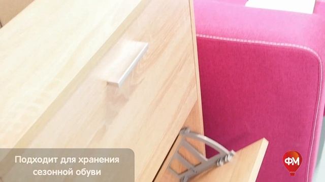 Тумба для обуви «600» 2-х дверная смотреть онлайн