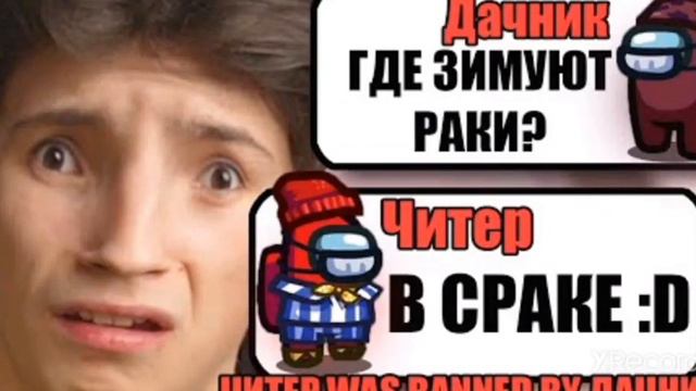 САМЫЕ ТУПЫЕ ЧИТЕРЫ В АМОНГ АС #33 смотреть онлайн