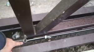 Телескопические консольные ворота