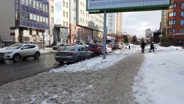 Прогулка по Новосибирску в 4K сквер у Оперного театра 26.02.2022 г. смотреть онлайн