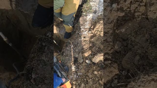 Монтаж заземления 9м
