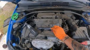 REPLACE RADIATOR ON 2008 KIA SPECTRA 5