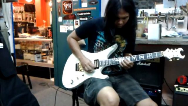 Schecter Synyster Gates Guitar смотреть онлайн