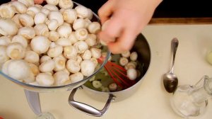 Быстрая Закуска за 10 минут! Маринованные Грибы с Овощами!