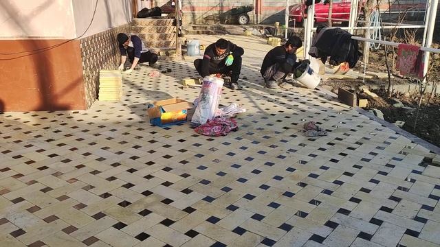 Брусчатка териш ишларимиз. смотреть онлайн