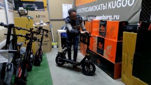 Электросамокат Kugoo C1 Plus обзор самоката с корзинкой от магазина Kugoo Оренбург