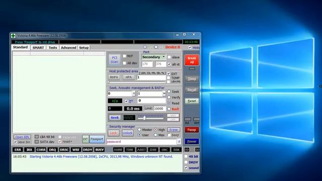 Программа Виктория для проверки жесткого диска смотреть онлайн