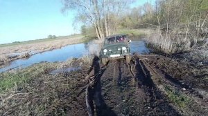 ВОЕННЫЙ УАЗ-469.ПРОГУЛОЧНЫЙ OFFROAD.ЛЕГКОЕ БЕЗДОРОЖЬЕ.