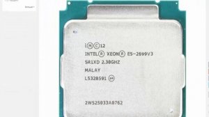 Процессор Intel Xeon E5 2699 V3 SR1XD 2,3 ГГц 18 ядер 145 вт