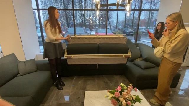 Обзор диван-кровати Ламполет от фабрики Estetica смотреть онлайн