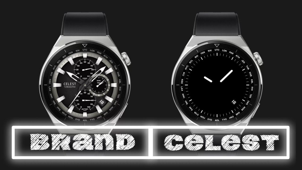 Новый БРЕНД классических циферблатов CELEST 5429 Smart analog Watch для Wear OS