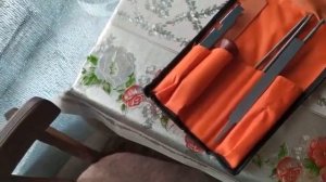 набор для заточки  бензо-элоктро цепей из Китая.