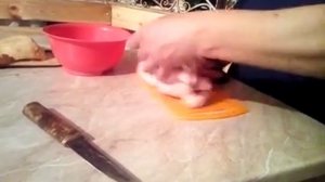 Тест якутских ножей "кухня"