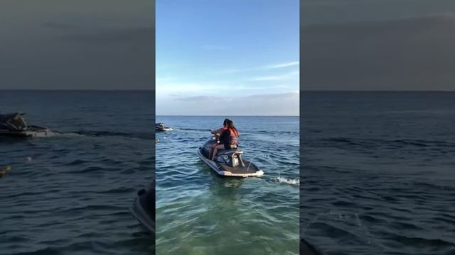 Our 1st Jet Ski Driving! Awesome! Bucket list done!