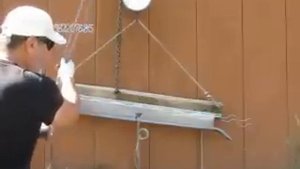 Теплица. Профиль зигзаг для теплицы . Испытание.