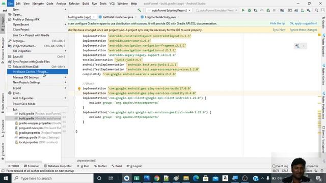 Chapter 8 Google OAuth2 Implementation In Android ( Login using Gmail in Android ) смотреть онлайн