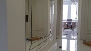 Зеркальное панно в холл