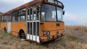 ЛАЗ- 4202. Последний автобус из Львова в Тавушской области Армении.