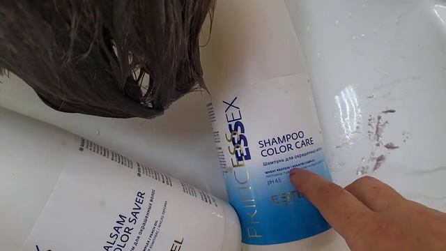 Окрашивание седых волос.8/16+8/76. смотреть онлайн