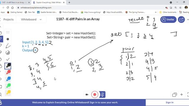 Leetcode 532 K-diff Pairs in an Array - Big O(N) Java Solution - Frequently Asked Amazon Question смотреть онлайн