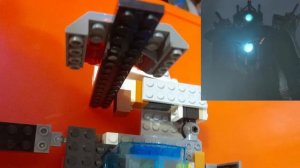 Сделал камера Мэна титана из Lego.Подпишись