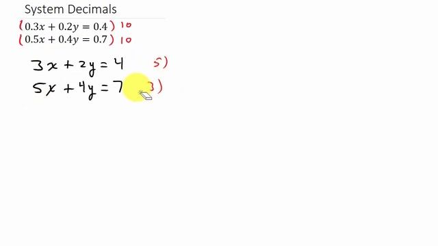 Solving a System of Equations With Decimals смотреть онлайн