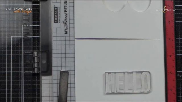 LIVE: Bridget's Crafty Adventure - Let's combine stencils with large sentiments смотреть онлайн