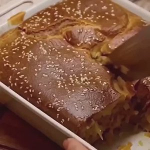 Заливной пирог с капустой