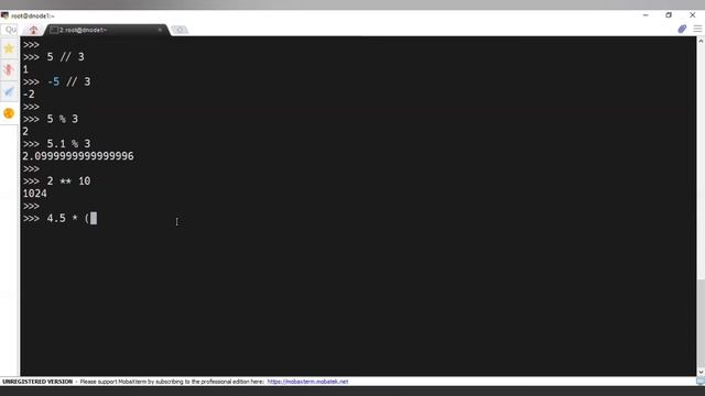 Python for systems adminstrator - Numbers