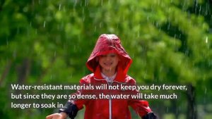 What is Waterproof? Waterproof vs Water resistant vs Water repellent