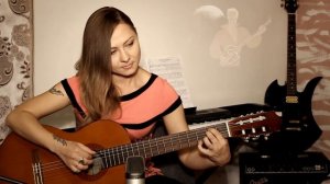 Луч солнца золотого | Guitar cover