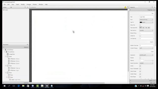 How to create Animated Login AND Singup Using Java FX.. смотреть онлайн